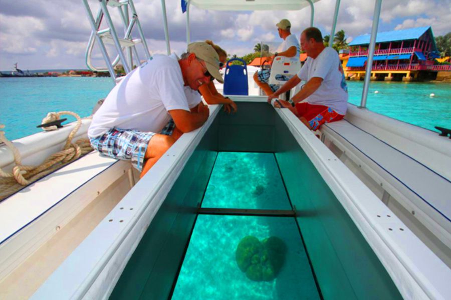 Glass Bottom Boat & Turtle Island